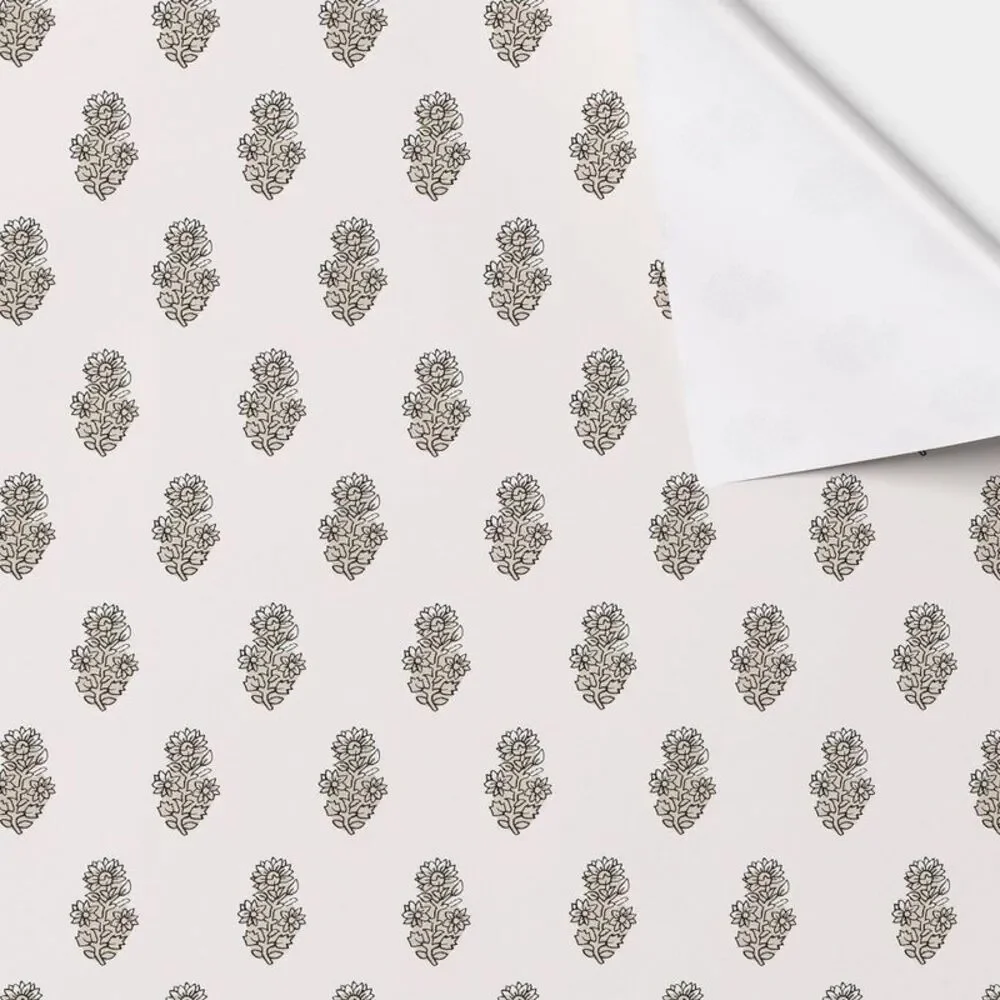 Floral Block Print Peel and Stick Wallpaper - Threshold